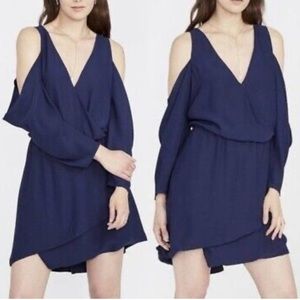 NEW Rachel Roy Navy Blue Dress with Cut out Shoulders